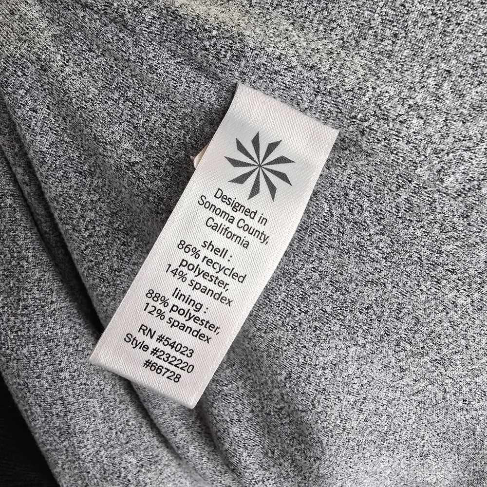Athleta City Lined Jogger Pants Womens 8 Black Sweatpants Stretch Drawstring Gym - Picture 5 of 8